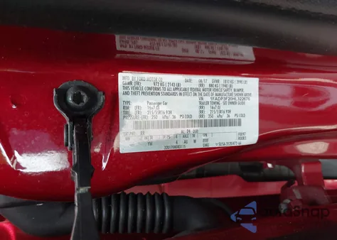 2017 Ford Focus Se z USA, uszkodzony, nr VIN 1FADP3F20HL322676